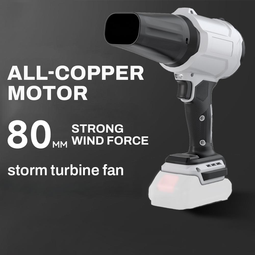 

2000 Вт Электрические Бесщеточные Турбовентиляторы Беспроводной 500000 об/мин Воздуходувка Мощные Электроинструменты для Аккумулятора Makita 18 В Пневматический пистолет