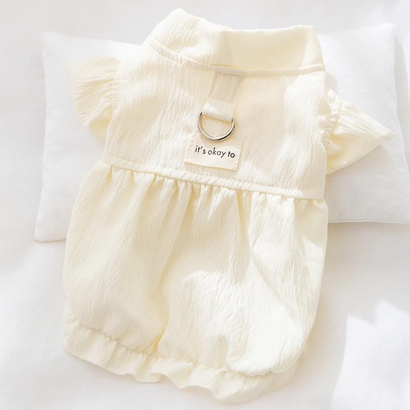 

Летняя одежда для собак принцессы для домашних животных, новое роскошное платье для собак, милая однотонная юбка для щенков, мягкое свадебное платье для кошек, костюмы для домашних животных, одежда для собак XXL