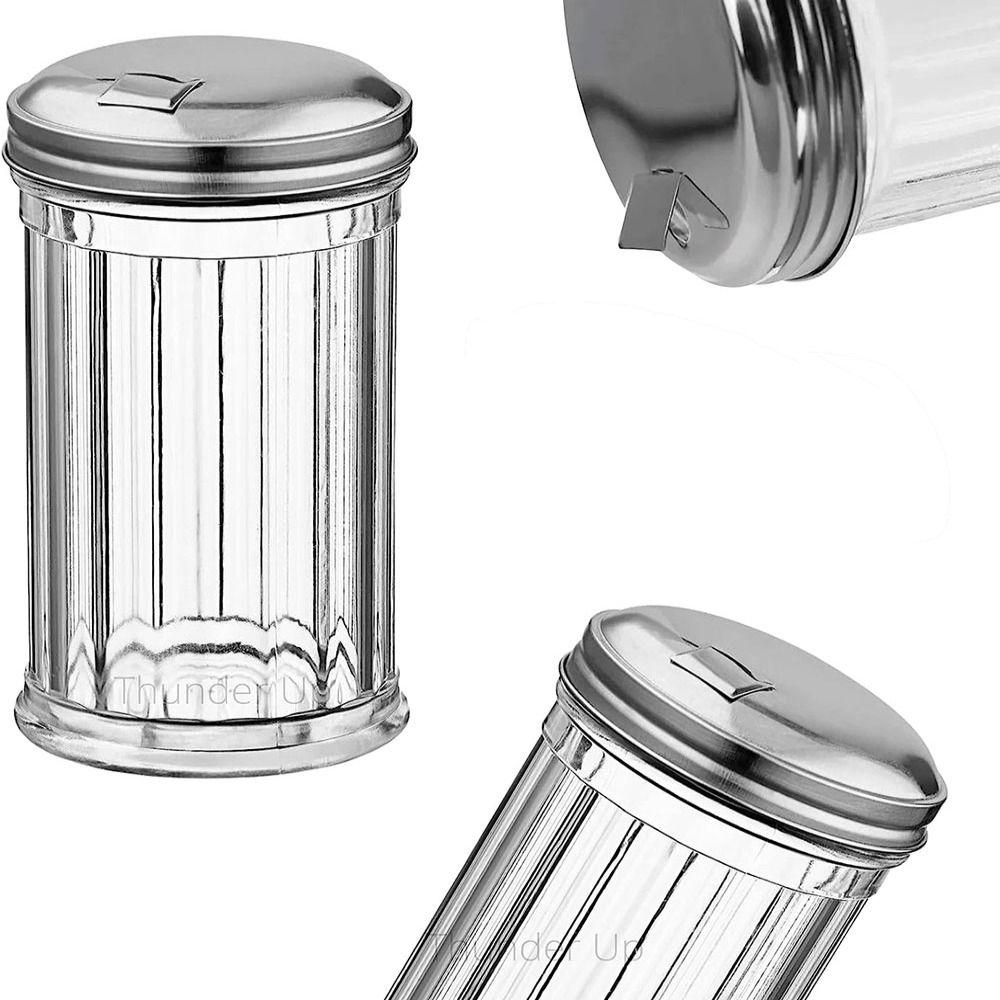 

Бутылка для разбрасывания сахара, дозатор, бутылки для специй из нержавеющей стали, бутылка для приправ с одним отверстием