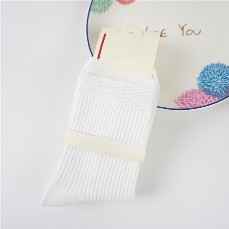 Ladies Spring and Autumn Leisure Colored Candy Color Cotton Socks