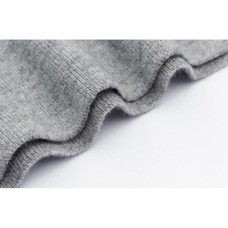 DAFIFY Dámská móda Ležérní Podzim Zima Jednobarevné svetry s dlouhým rukávem a výstřihem do O