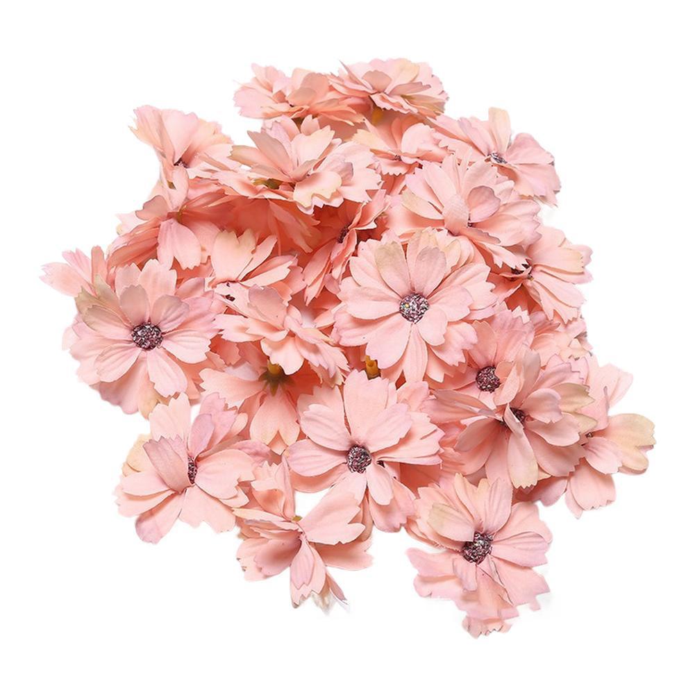 Praktische Verpackungsgröße DIY Blumendekoration Seidenblumenköpfe