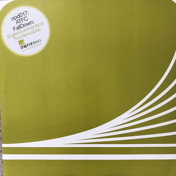

12inch Record ATFC - Fall Down OPD017 OnePhatDeeva 2004 UK Dance & Electronica Used