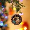 Stylish Baby Acrylic Birth Rearview Mirror Decorative Hanging Ornament For Cars