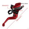 Motorcycle Handlebar Dual Hydraulic Brake Pump 22mm 7/8" 50cc-300cc