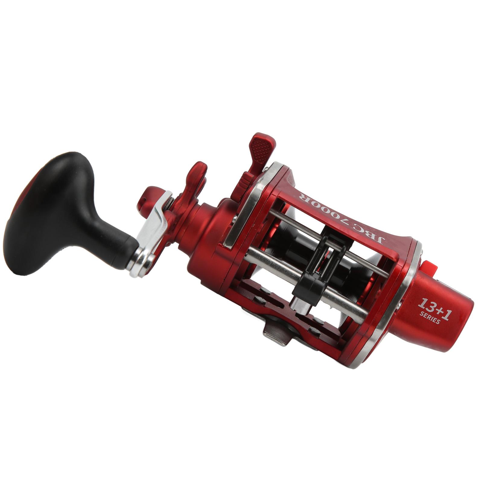 

Рыболовная катушка 4.3:1-кратное алюминиевое сплавное барабанное сопротивлении катушки 714 с лескосчетчиком для моря