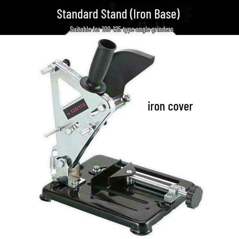 Universal Multifunctional Angle Grinder Stand: Sturdy Cutting Machine Mount