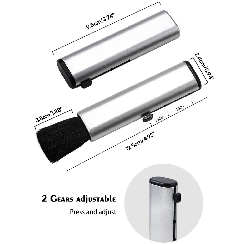 Mini Duster for Car Air Vent, Automobile Air Conditioner Cleaner and Brush, Dust Collector Cleaning Tools for Keyboard