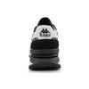 Kappa Retro Sports Casual Fabric Synthetic Leather Low Top Training Running Shoes Unisex sneakers Black White K0CY5MM92-990
