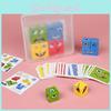 Expression Wooden Puzzle Children Puzzle Toy For Parent Interaction Child