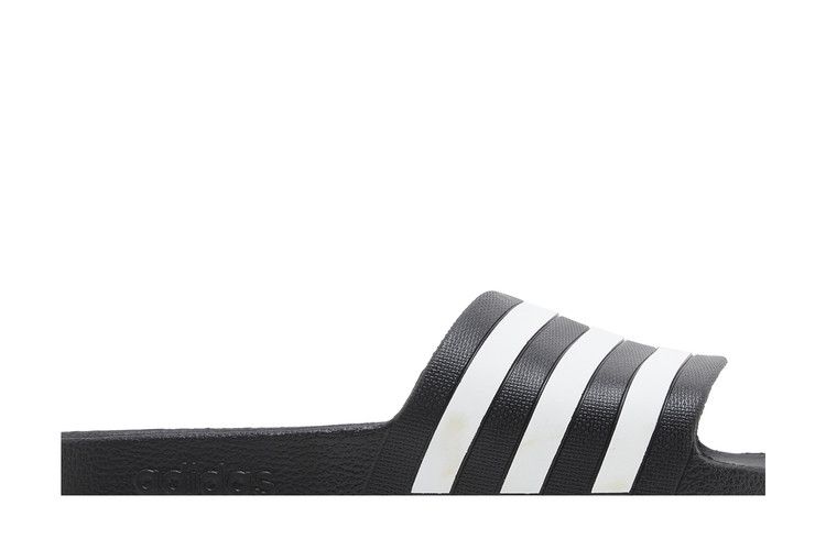 adidas Adilette Aqua Slides Core Black Cloud White