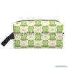 Bolsa de Maquillaje de Rana de Dibujos Animados para Niñas Mujeres Kawaii Rana Bolsas Cosméticas de Viaje Estuche Impermeable para Artículos de Tocador Bolsa de Almacenamiento para Gimnasio Escuela