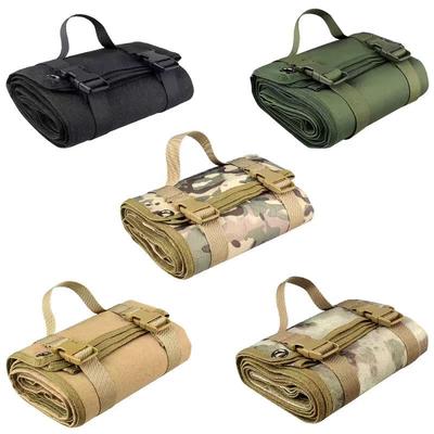 Tapete de Tiro Tático Dobrável Impermeável Almofada de Treino para Acampamento Uso Militar Tiro com Rifle Caça Antiderrapante Almofada de Prática ao Ar Livre