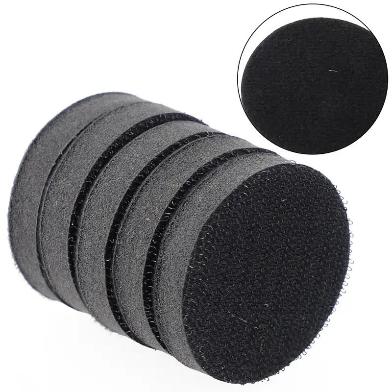 5pcs 50mm Soft Density Interface Pad Sponge Cushion Buffer Backing Pads Hook/loop Polishing Face Sanding Discs Abrasive Tools