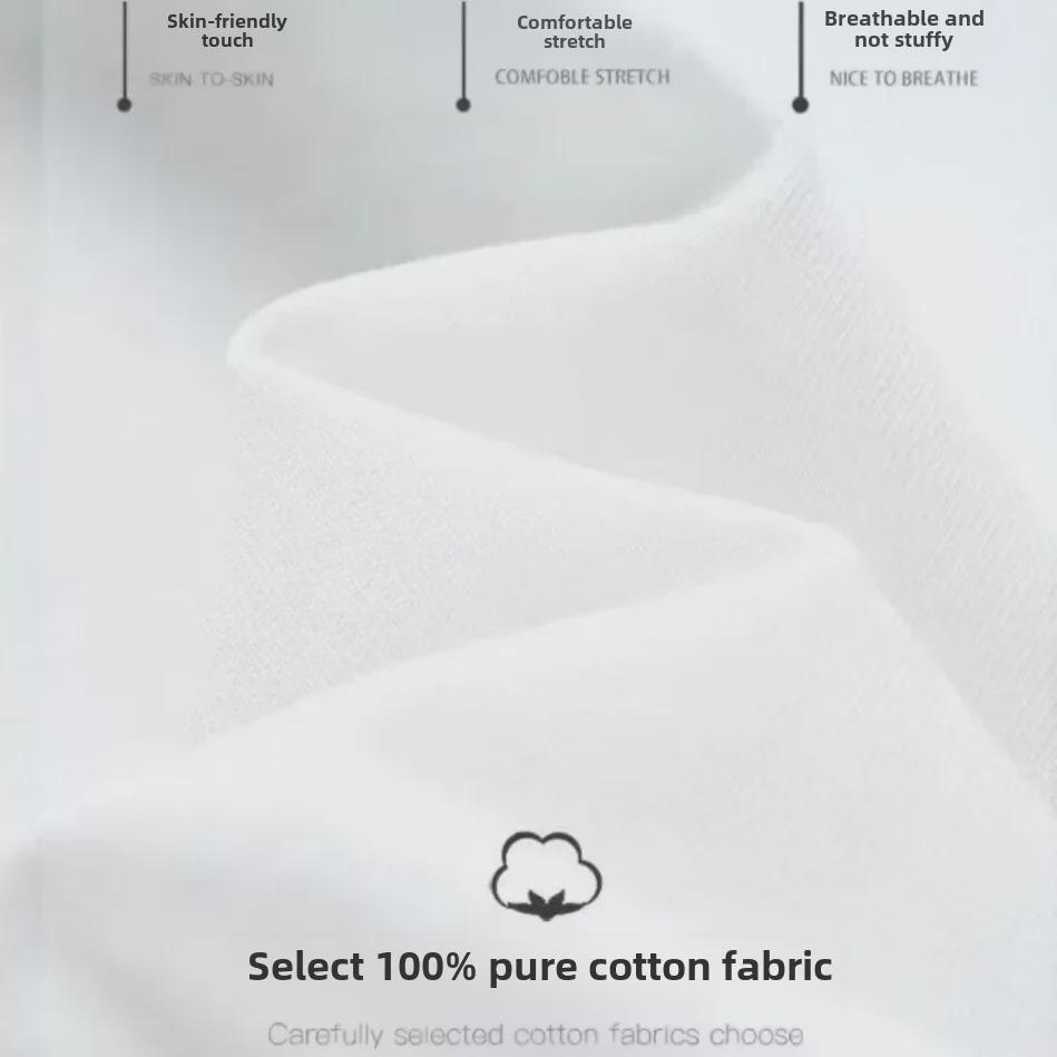 Uniseksowy letni T-shirt z nadrukiem kota - Amerykańska marka modowa, z krótkim rękawem, wszechstronny top dla par