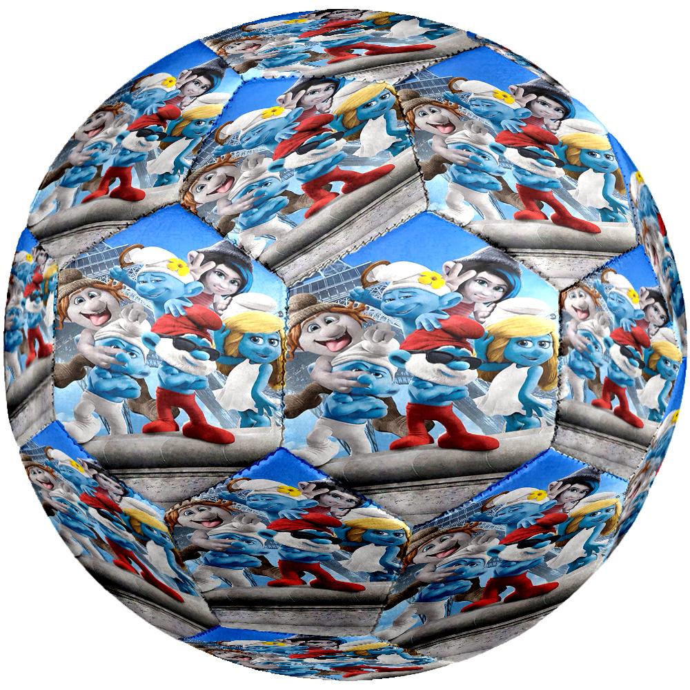 The Smurfs Theme Size 5 Soccer Ball, Suitable for Both Indoor and Outdoor Matches, a Gift Suitable for Everyone.