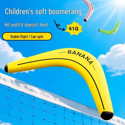 Boomerang Soft Returnable Flying Disc for Children - Outdoor Sports Toy