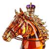 Yousheng Horse Head Whiskey Decanter, Funny Glass Liquor Bottle, 350ml Whiskey Wine Spirits Decanter, Novelty Bar Decor Gift for Men Dad Horse Lovers