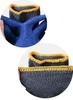 Coarse Yarn Latex Anti-Slip Gloves #360-5: Wear-Resistant, Wrinkle-Resistant, for Handling, Loading, and Unloading Tasks