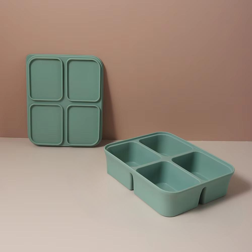 4/12 Fack Iskubform Silikon Iskubbricka Fyrkantig Brickform Lättsläppande Silikon Iskubsformar Bar Köksaccessoarer