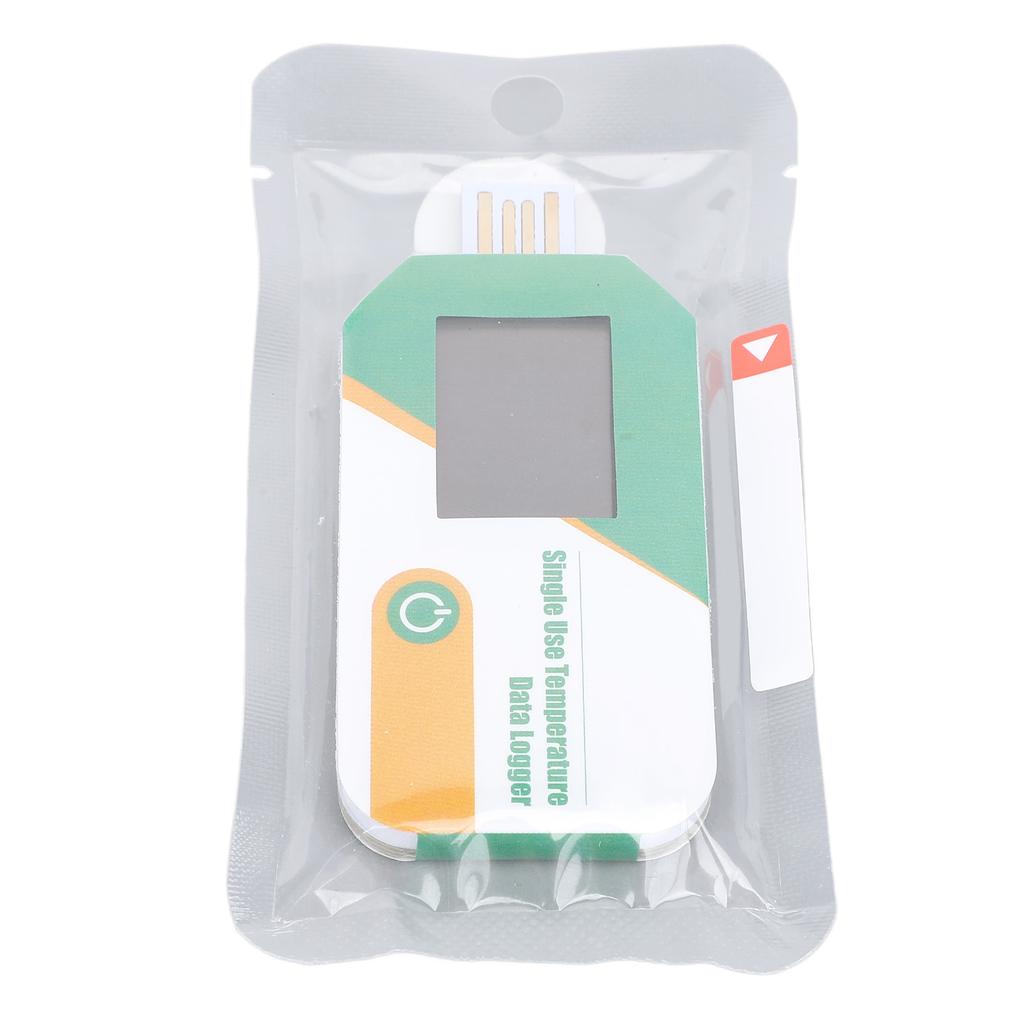 USB Temperature Data Logger Recorder with PDF CSV Reports 32000 Points High Accuracy Single Use