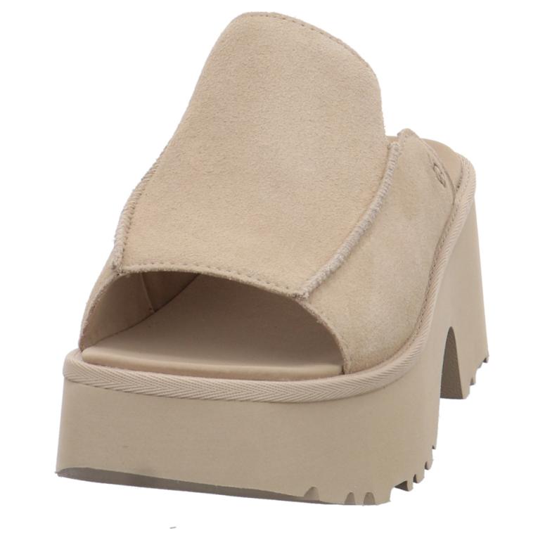 UGG Nowe Wyżyny Wygodne Wszechstronne Codzienne Dojazdy Proste Wsuwane Sandały Damskie beżowe 1167476-MDSD