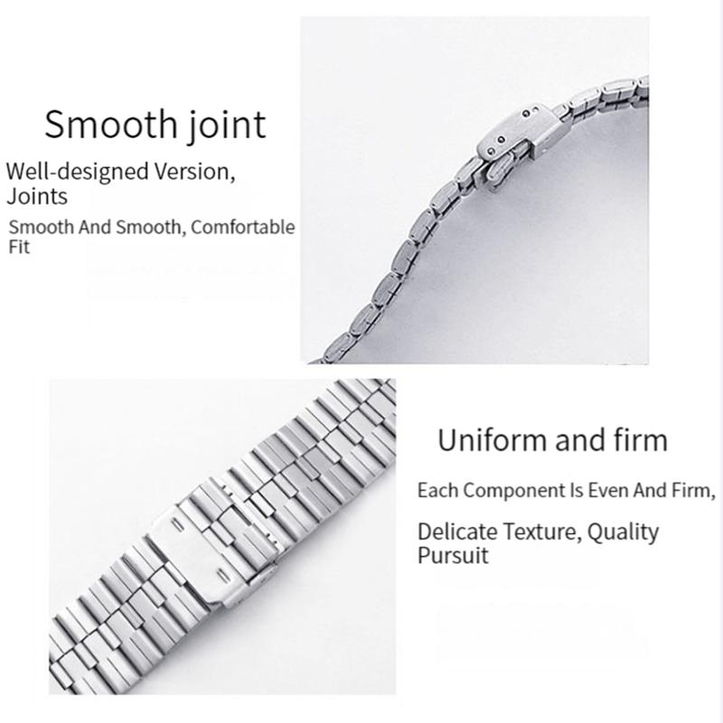 Für Apple Watch Band Serie 8 7 6 5 4 SE 3 2 1 Ultra 49mm 45mm 44mm 41mm 40mm 42 Business Edelstahl Metallarmband für Iwatch