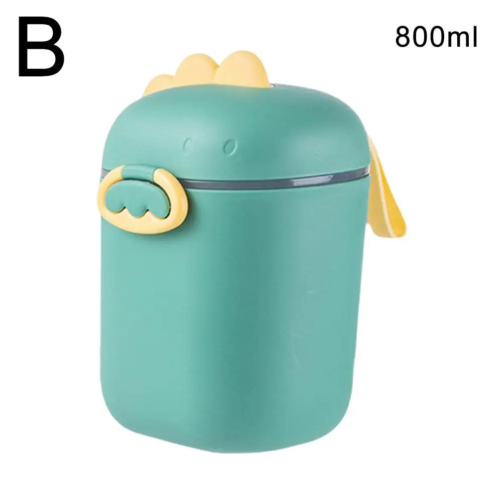 

Портативная коробка для детского сухого молока, дополнительная баночка, упакованная в сухое молоко, герметичный влагонепроницаемый отсек для хранения продуктов питания J4B5