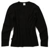 Avirex Daily Rib Crewneck Tee and Size Black (Antibacterial Odor-Resistant), Men's Small, 6153481,