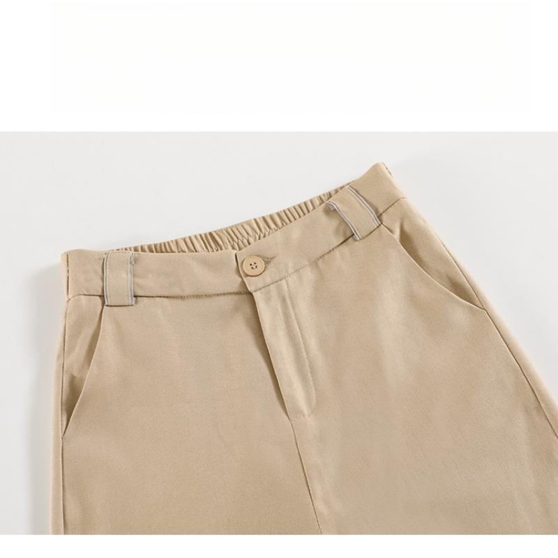 White Tencel Cotton Linen Wide-Leg Pants for Women, Draped New High-Waist Summer Thin Linen Straight Pants