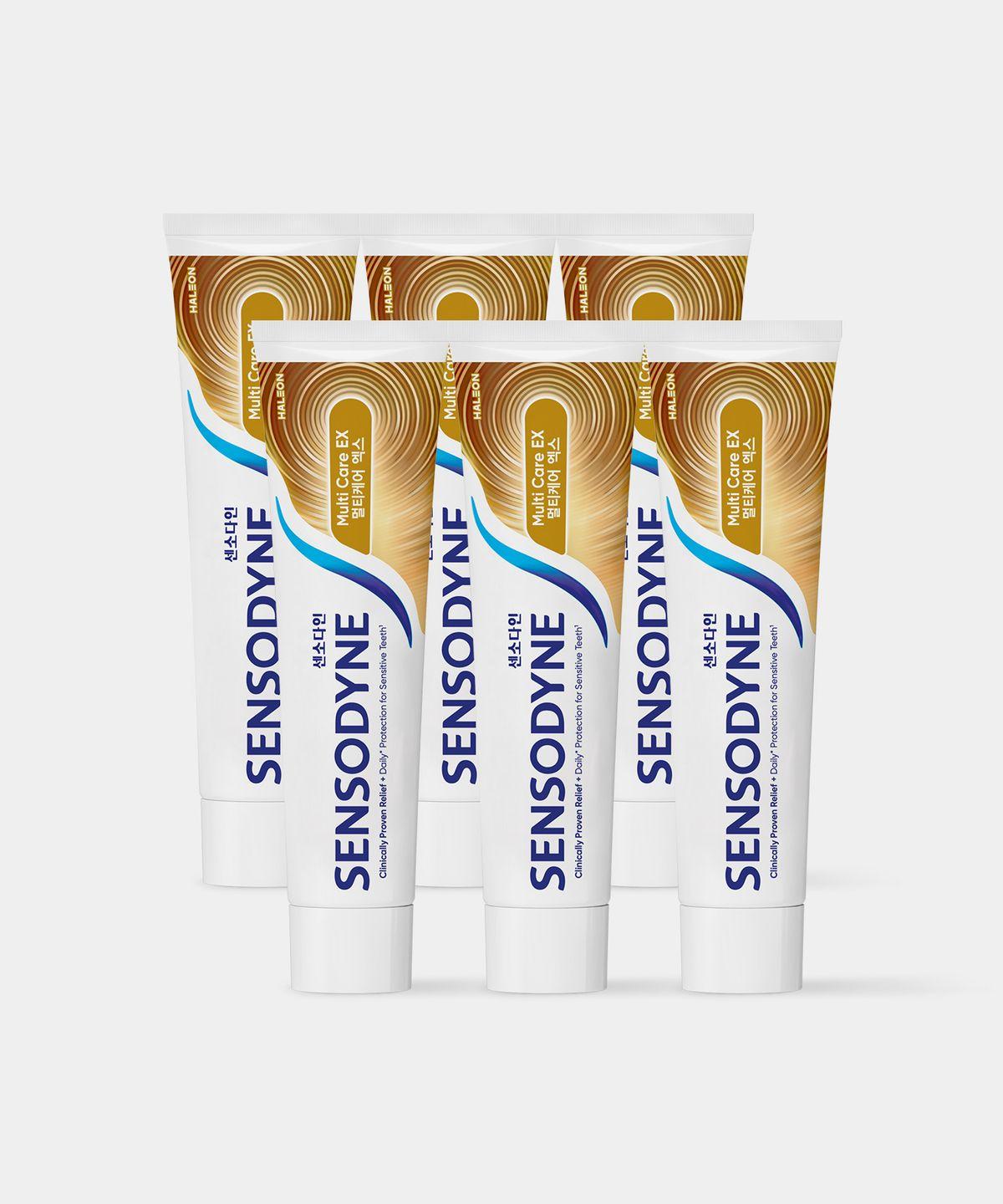 Sensodyne MultiCare EX Sensitive Toothpaste 100g x6