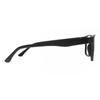 Clip On Rectangle Black SmartbUy collectiOn Cydney With Clip On FoUr Set U 0225 M02 fashiOn Unisex Eyeglasses