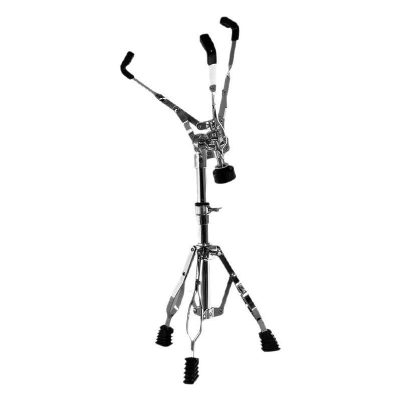 22-Tube Height-Adjustable Snare Drum Stand with Silent Drum Accessories