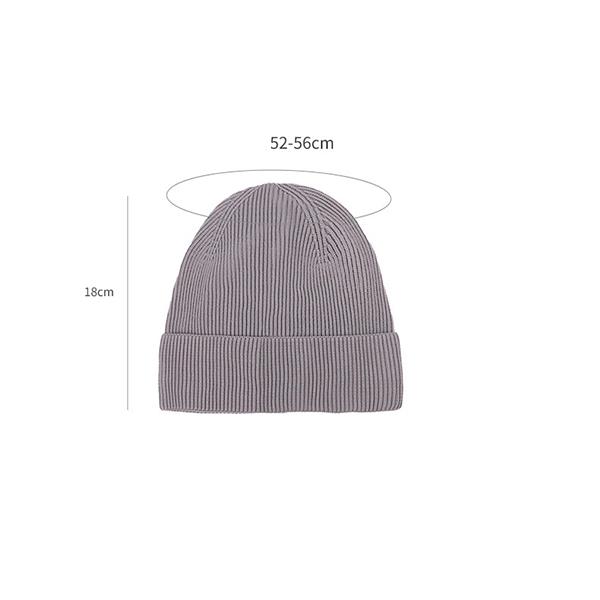 WTEMPO Ear Protection Elastic Knitted Hats Couple Windproof Cold-proof Warm Striped Hats Men's Autumn Winter Outdoor Cycling Skiing Hats