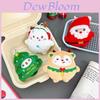 Adorable Plush Santa Claus Keychain Cute Cartoon Keyring Perfect For Christmas Gifts
