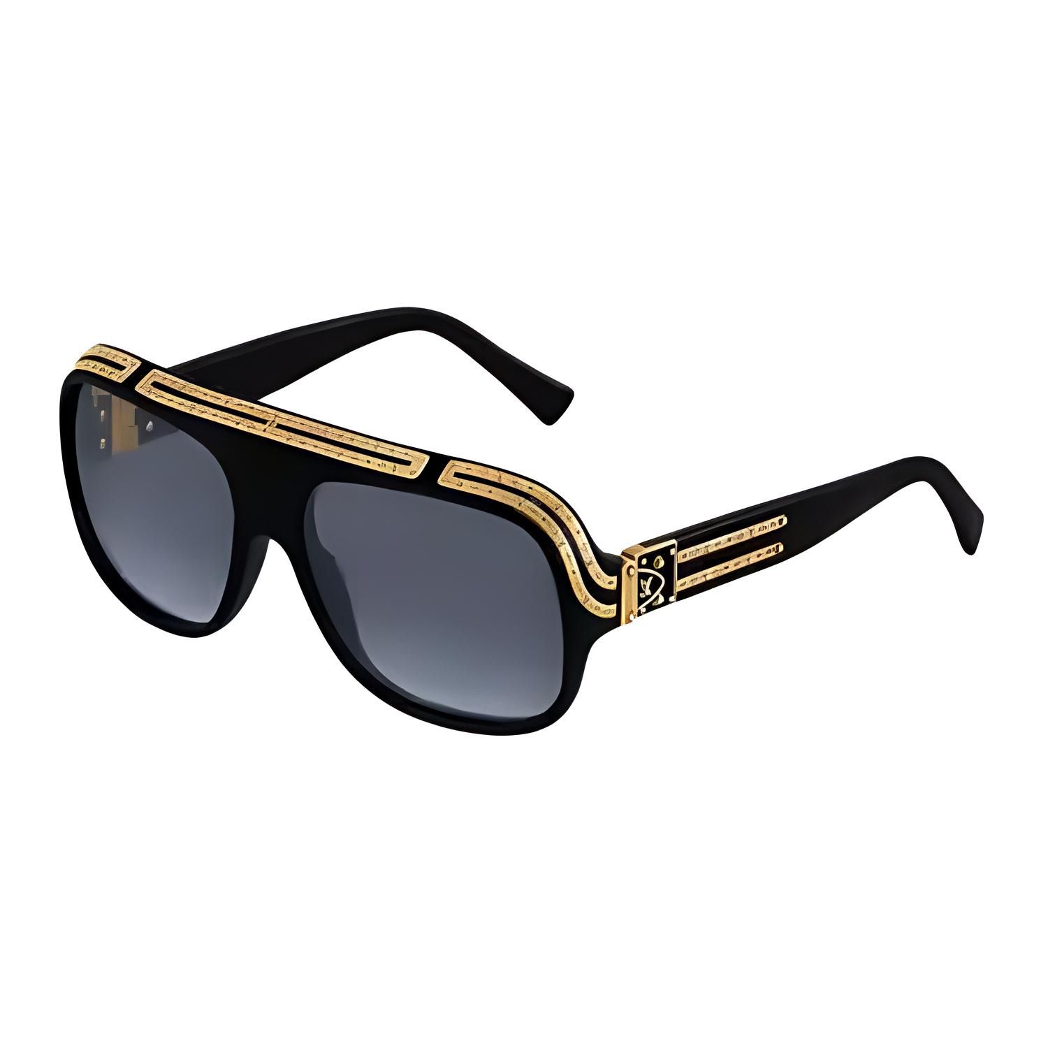 Louis Vuitton Logotips Acetāta Pilotu Saulesbrilles