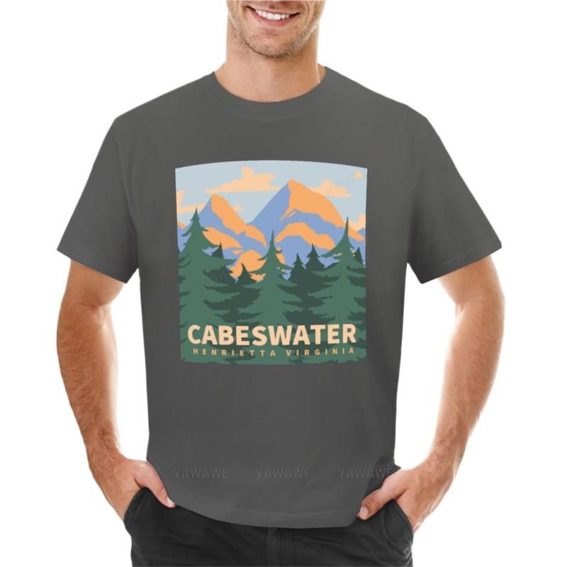

summer men t-shirt brand top Cabeswater Henrietta Virginia T-Shirt graphics t shirt Aesthetic clothing t shirts for men pack 4XL