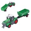 RC Dump Truck Toys Rechargeable 4 Channel Drive Long Lasting RC Farm Truck Toy for Toddles Boys