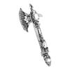 Gray Tone Axe Brooch Pin Vintage Style Christmas Brooch Pin Rhinestone Axe Brooch  Christmas