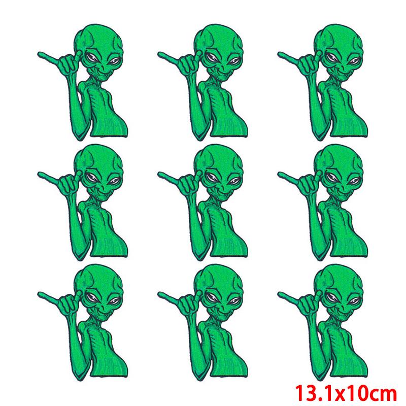 10 unids/lote, venta al por mayor, parche bordado, parches para planchar para ropa, parches para ropa, chaquetas, apliques de decoración, suministros para coser