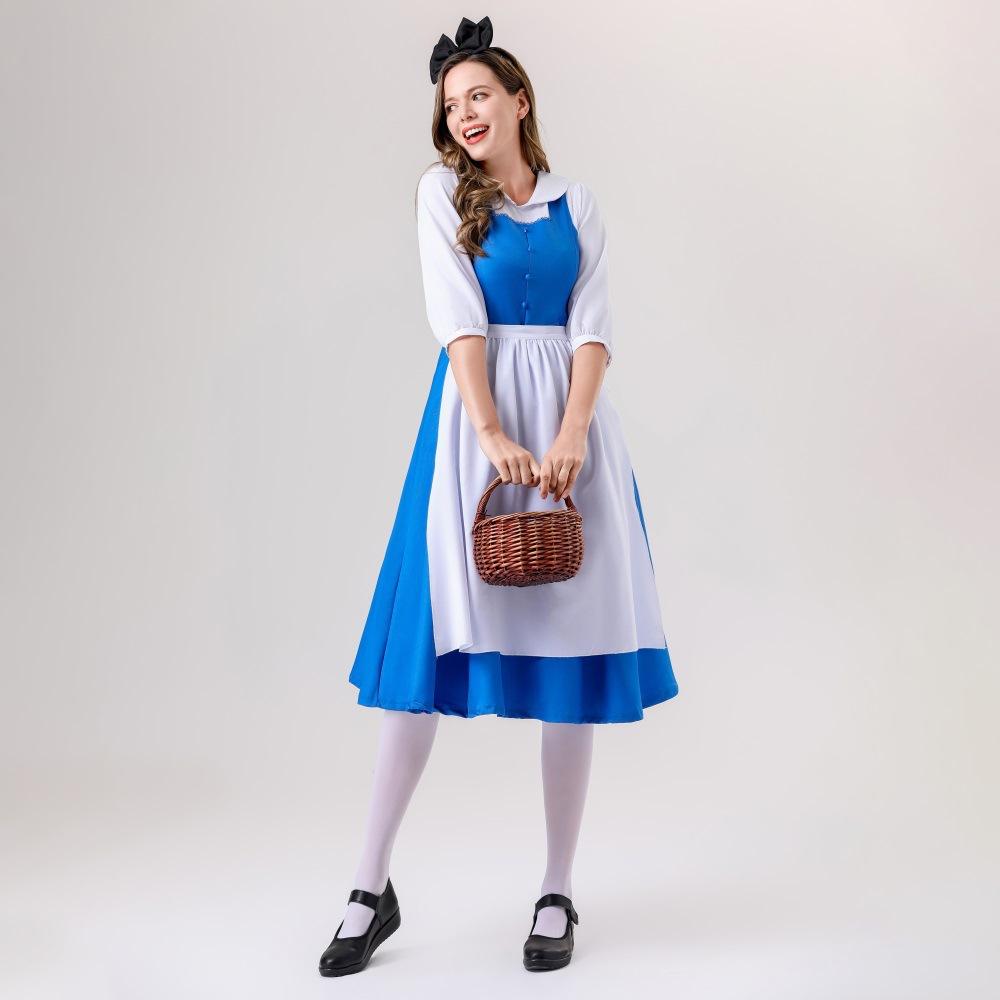 Alice In Wonderland Alice Cosplay Costume Women Cartoon Halloween Gifts Party