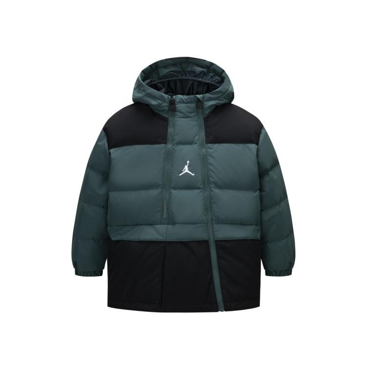 Jordan Down Jacket Warm Comfortable Skin-Friendly Kids Jackets Mediterranean-Green JD2442061GS-001