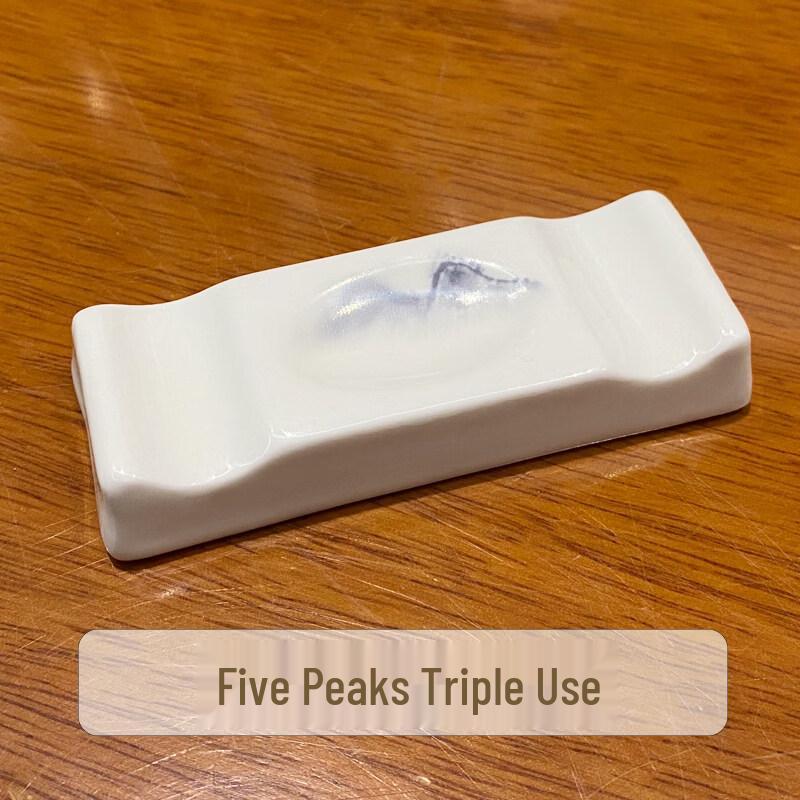 Wuyue Ceramic Dual-Use Chopstick Rests (10-Pack)