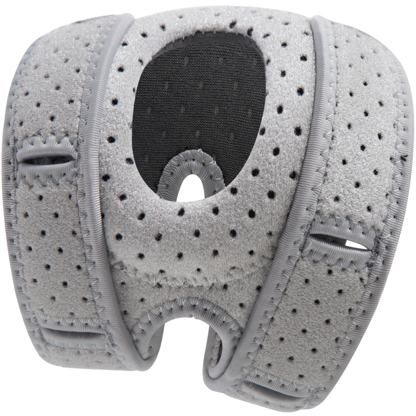 

Patella Knee Strap Shock Absorption for Basketball Cycling Hiking Adjustable Breathable Patella Tendon Knee Support серый