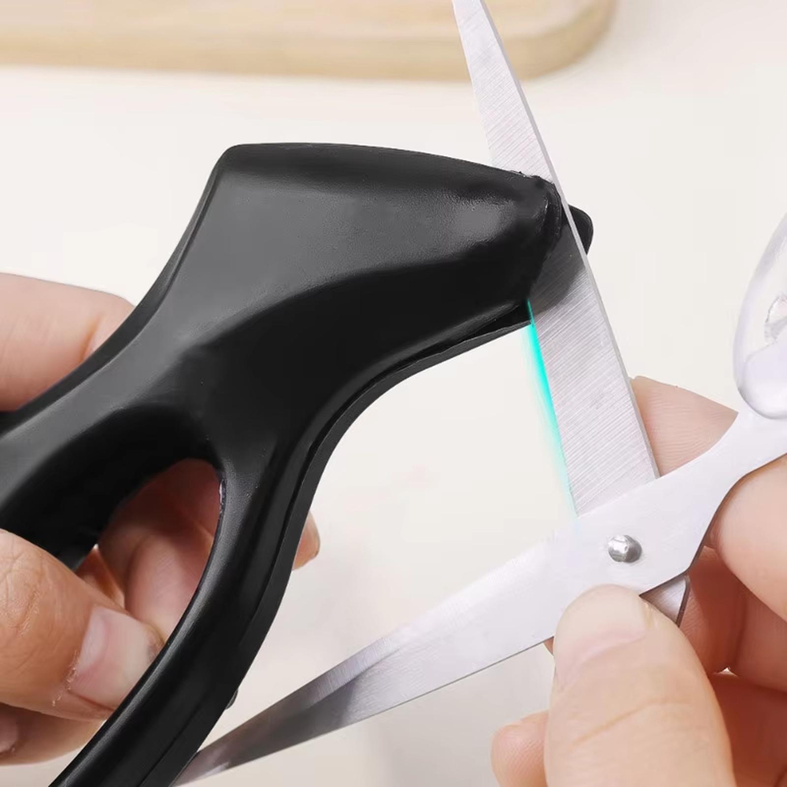 

Single Handle Knife Sharpener Household Kitchen Fast Sharpening Tool Portable Knife Sharpening Stone Paper Card Packaging one size чёрный