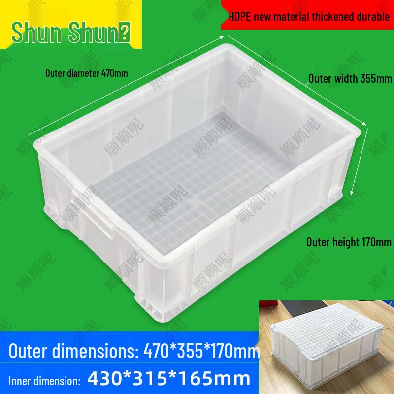 Durable Plastic Storage and Turnover Bins