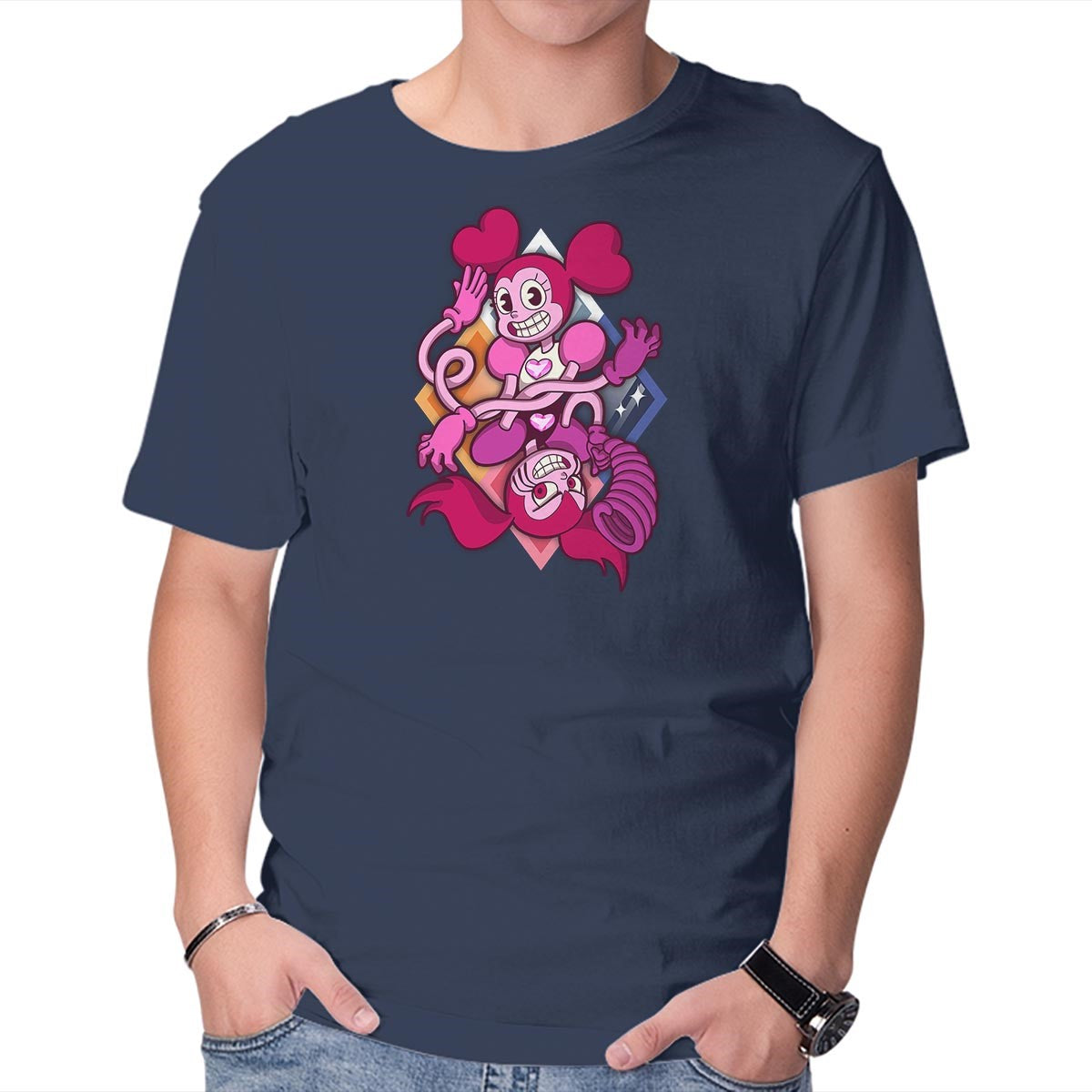 Unisex Crew Neck T-Shirt Your New Best Friend Graphic Short Sleeve Casual Tee XL