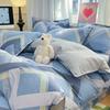 100% Cotton Duvet Cover Set 3 Pieces with 2 Pillowcases Soft Breathable Printed Bedding