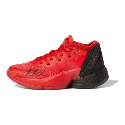 D.O.N. Issue #4 Little Kid Future of Fast Kids Sneakers Red Vivid-Red Core-Black GW9013