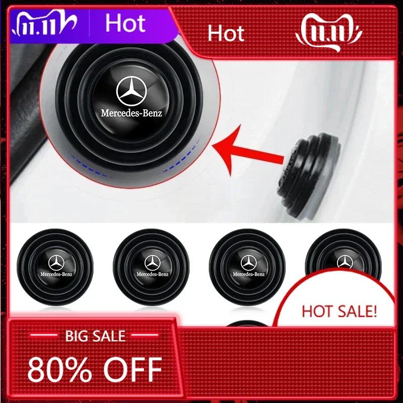 For Mercedes Benz 8Pcs Car Door Absorber Shockproof Anti Noise Pad Buffer Gasket For Mercedes Benz AMG W204 W205 W203 W211 W212